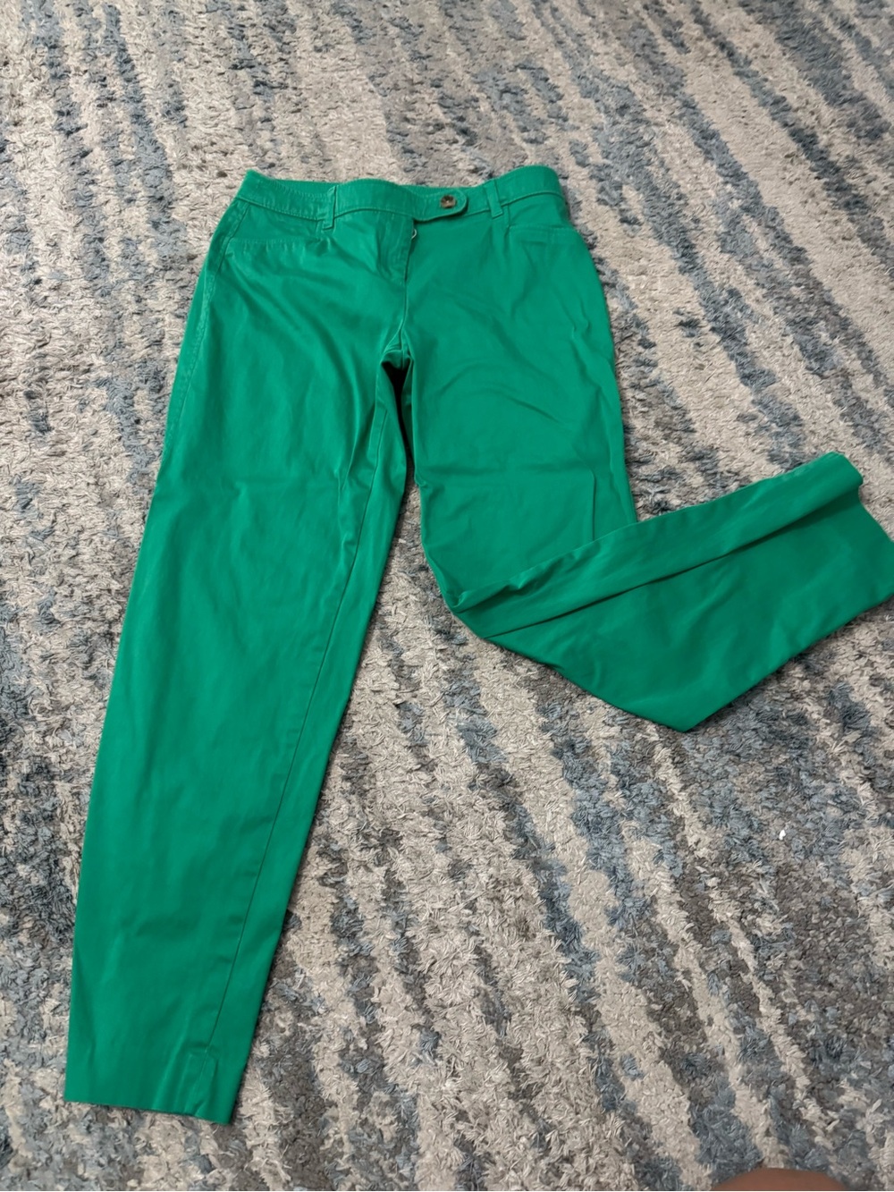 Green Women's Slim Chino Jeans